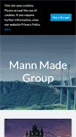 Mobile Screenshot of mannmadegroup.com